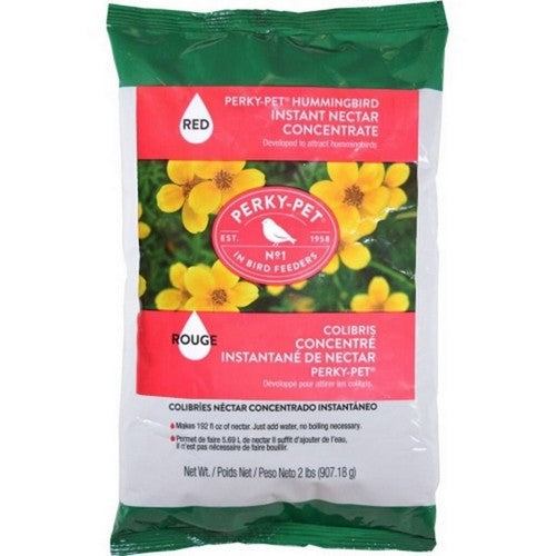 Perky-Pet, Perky-Pet Hummingbird Instant Nectar Concentrate, 2 Lbs,Red
