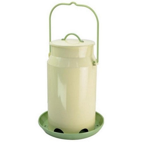 Perky-Pet, Milk Pail Bird Feeder, 5 LB CAP,White