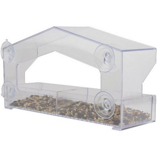 Perky-Pet, Window Feeder, 1 LB CAP,Clear