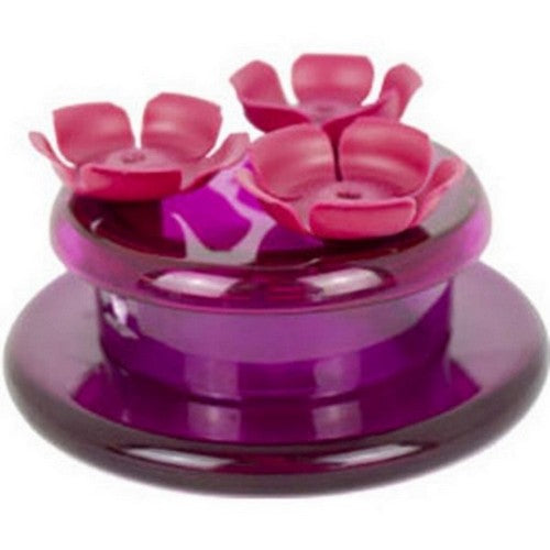 Handheld & Tabletop Plastic Hummingbird Feeder 2 Oz CAP, Purple by Perky-Pet
