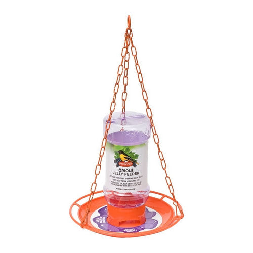 Perky-Pet, Perky Pet Hanging Oriole Jelly Feeder Orange, 32 Oz