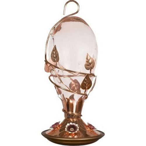 Perky-Pet, Perky Pet Looking Glass Hummingbird Feeder, 32 Oz, Copper