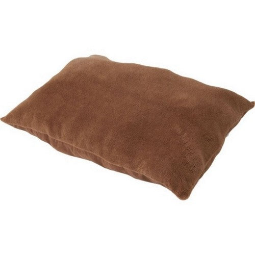 Aspen Pet Plush/Suede Pillow Bed 30 X 40 Inches,Brown by JW