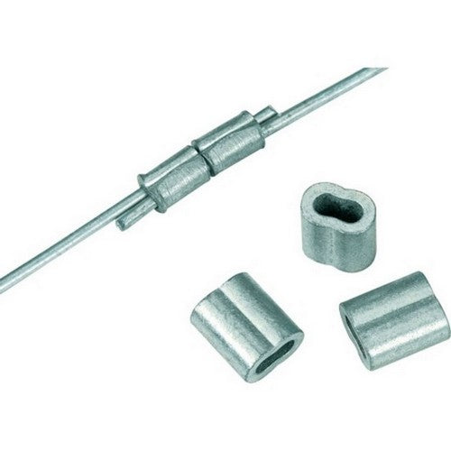 Dare, Dare Splice Sleeves 11 Ga, 11 GA-10 Pack,Silver
