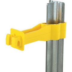 Dare Back Side T Post Insulator 25 Pack,Yellow by Dare