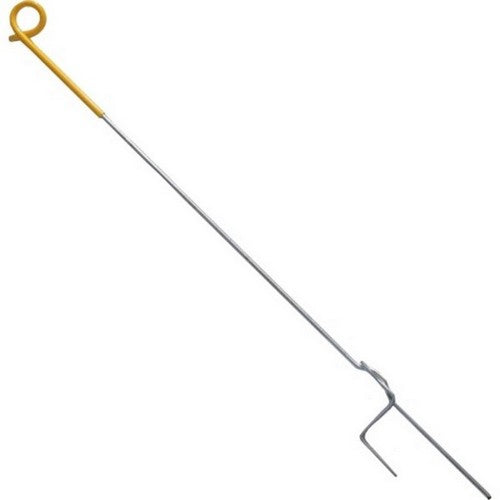 Dare, Dare Step In Pig Tail Post, 42 Inches, Silver