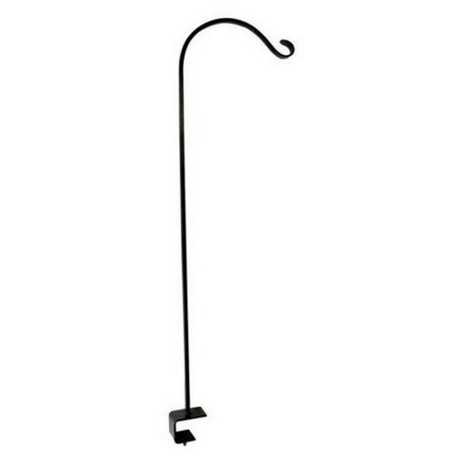 Curved Deck Rail Hook 36 Inches, Black by Audubon