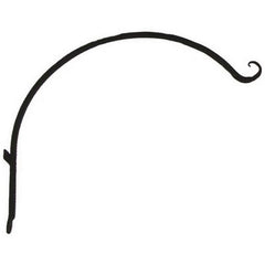 Curved Hanger Upturn Hook 24 Inches, Black by Audubon