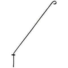 Fence & Deck Rail Hook 3/8 X 36 Inches, Black by Audubon