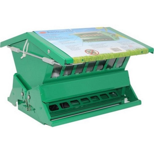 Audubon, Absolute Iii Squirrel-Resistant Feeder, 13.5 X 16 X 11.3 Inches, Green