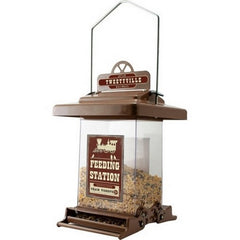 Rustic Farmhouse Absolute Train Feeding Station 6 Lbs,Brown by Audubon