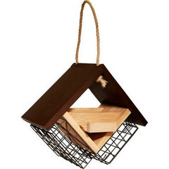 Ultimate Renewable Bamboo Double Suet Feeder 2 CAKE,Tan/Brown by Audubon