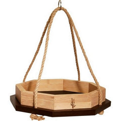 Ultimate Renewable Bamboo Octagon Platform Feeder 1.5 LB CAP,Tan/Brown by Audubon