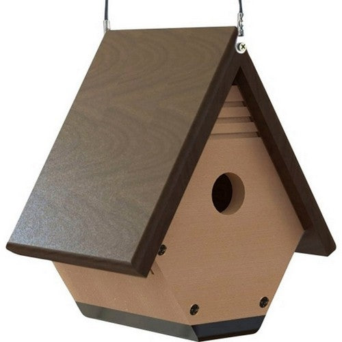 Audubon, Going Green Wren House, 6.9X6.25X8.25 Litres,Tan/Brown