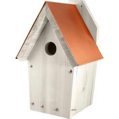 Audubon, Nantucket Bluebird House, 7.5X7.85X13.5 Litres,White