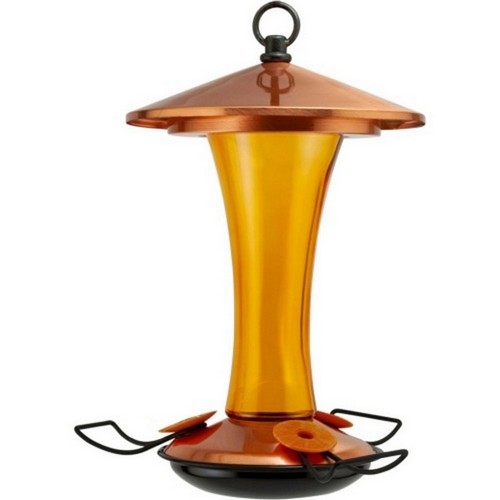 Audubon, Mid-Century Coppertop Oriole Feeder, 16 Oz / CAP
