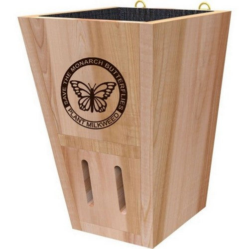 Monarch Butterfly Shelter & Wood Planter 20X18X15 IN by Audubon