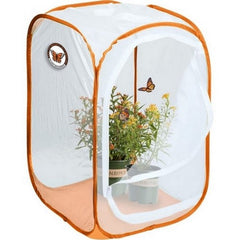 Monarch Butterfly Pop-Up Mesh Incubator 10 X 10 X 9.5 Inches, Orange by Audubon