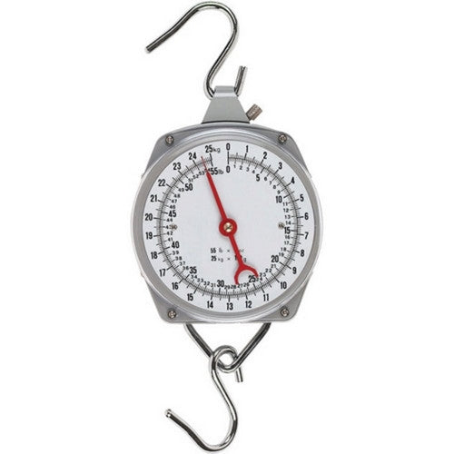 Kerbl, E-Z Hang Scale, UP TO 55 Lbs,Silver