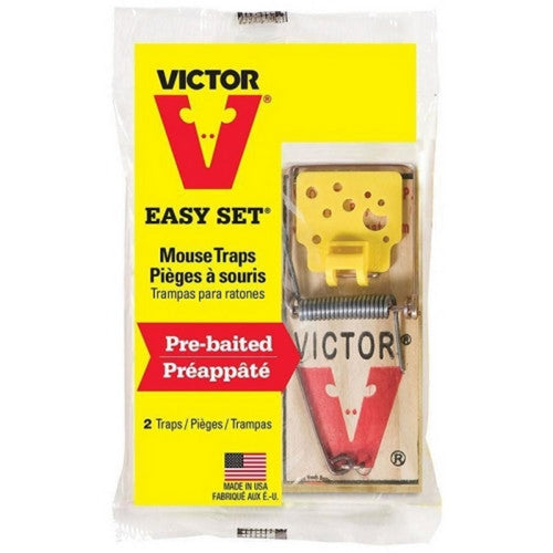 Victor Easy Set Mouse Trap 2 Pack by Victor
