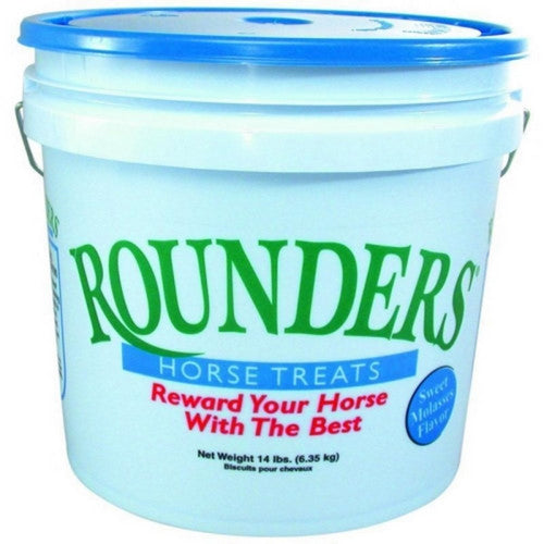 Rounders, Rounders Horse Treats, 14 Lbs,Molasses