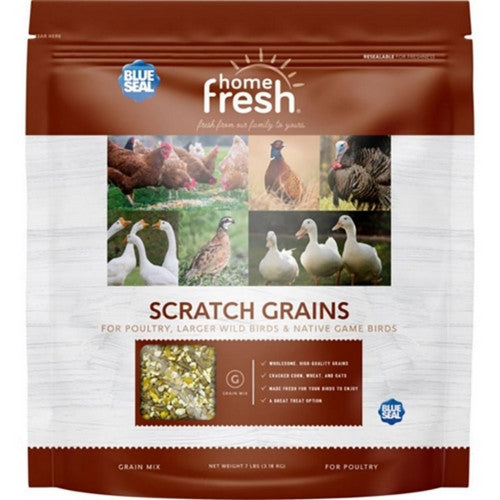 Blue Seal Home Fresh Multi Flock Scratch Grains 7 Lbs by Blue Seal