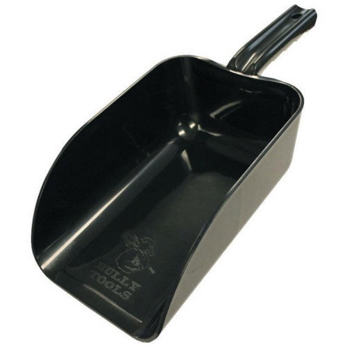 Bully Tools, Small Poly Hand Black Scoop, 32 Oz, Black