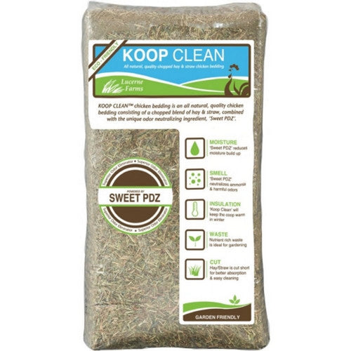 Lucerne Farms Koop Clean Hay & Straw Bedding 30 Lbs by Lucerne Farms