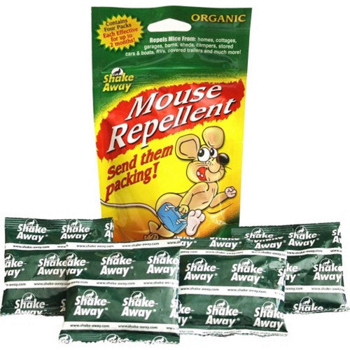 Shake Away, Shake-Away Mouse Repellent, 1.5 Oz /4 Count
