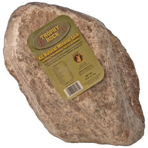 Trophy, Trophy Rock All Natural Mineral Lick, 20 Lbs