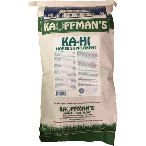 Kauffmans, Kauffman'S Ka-Hi Horse Supplement, 50 Lbs