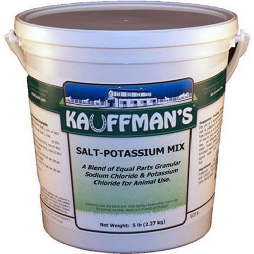 Kauffmans, Kauffman'S Salt-Potassium Mix, 20 Lbs