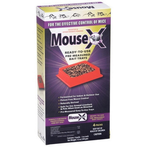 Mousex, Mousex Ready Trays, 4 Pack
