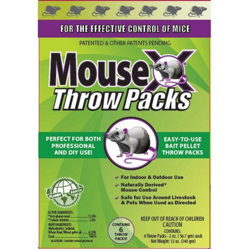 Mousex, Mousex Throw Packs Box, 12 Oz