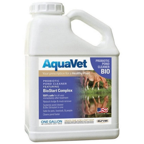 Aquavet, Aquavet Bio Pond Cleaner W/Biostart Complex, 1 Gallon