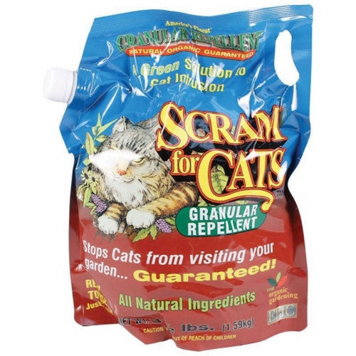 Scram, Cat Scram Rtu Granular Repellent Shaker Bag, 3.5 Lbs