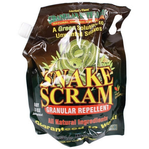 Scram, Snake Scram Rtu Granular Repellent Shaker Bag, 3.5 Lbs