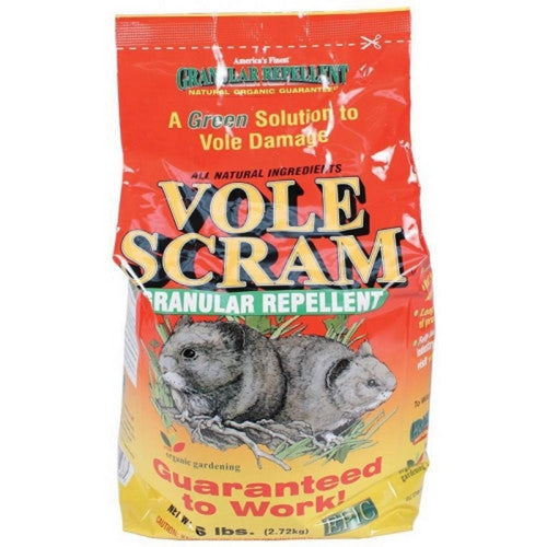 Scram, Vole Scram Rtu Granular Repellent, 6 Lbs