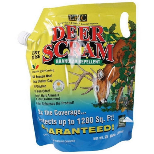 Scram, Deer Scram Rtu Granular Repellent Shaker Bag, 2 Lbs