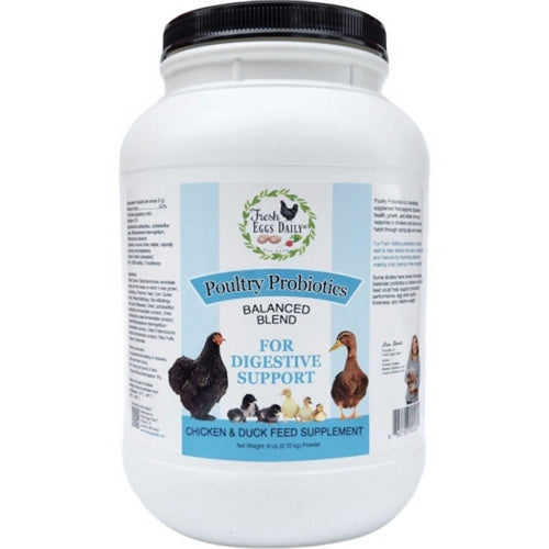 Fresh Eggs Daily, Poultry Probiotics For Digestive Support, 6 Lbs