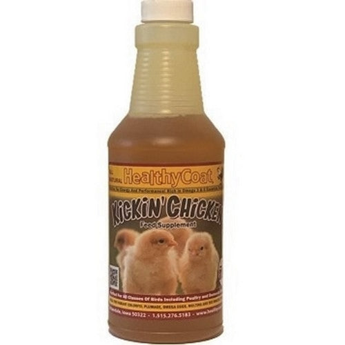 Healthycoat, Healthycoat Kickin' Chicken Food Supplement, 1 PT