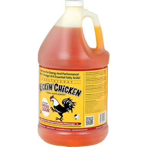 Healthycoat, Healthycoat Kickin' Chicken Food Supplement, 1 Gallon