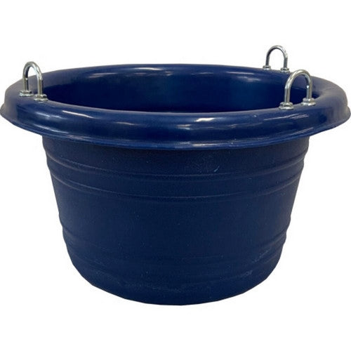 Horsemens Pride, Horsemen'S Pride Feed Tub, 18 QT-14 X 9 Inches, Navy