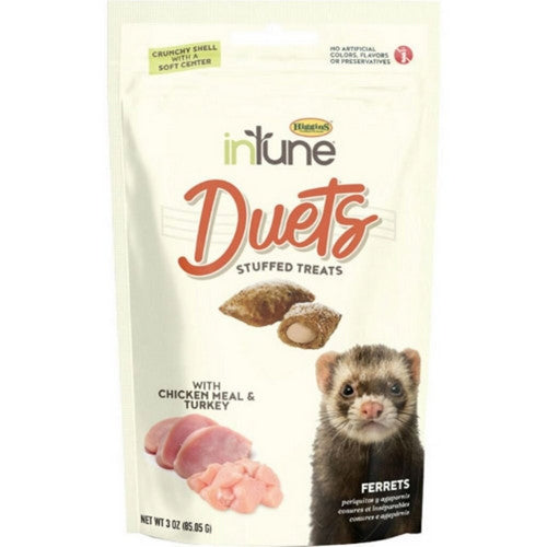 Higgins, Intune Duets Treats For Ferrets, 3 Oz, Turkey