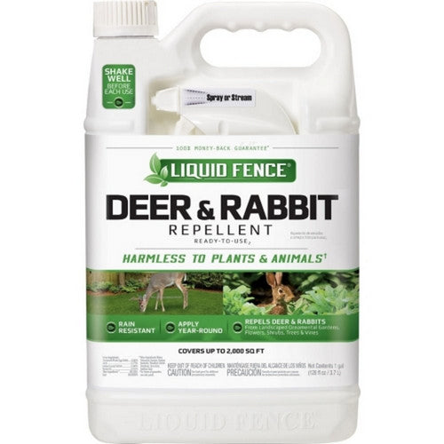 Liquid Fence Deer & Rabbit Repellent Rtu 1 Gallon by Liquid Fence