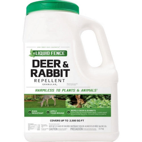 Liquid Fence Deer & Rabbit Repellent Granular 5 Lbs by Liquid Fence