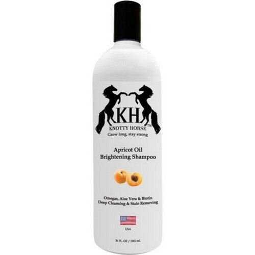 Knotty Horse Products, Knotty Horse Apricot Oil Brightening Shampoo, 36 Oz