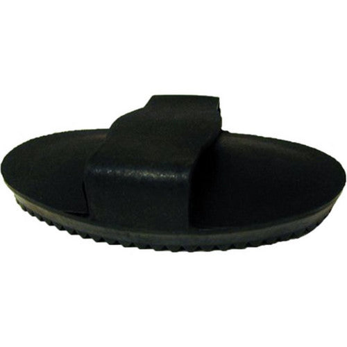 Horse & Livestock Prime, Soft Rubber Curry Brush, Large,Black