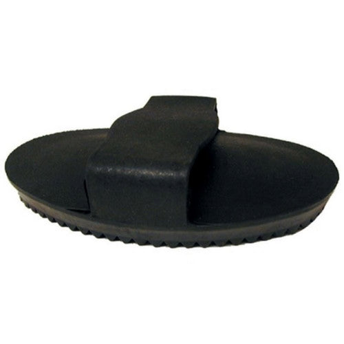 Horse & Livestock Prime, Soft Rubber Curry Brush, Small,Black