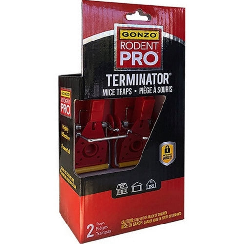 Rodent Pro, Rodent Pro Terminator Mouse Trap, 2 Pack